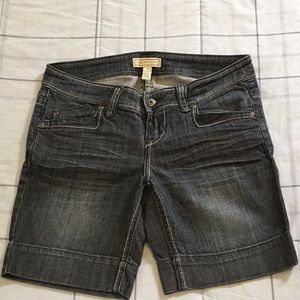 Heritage denim bermuda shorts